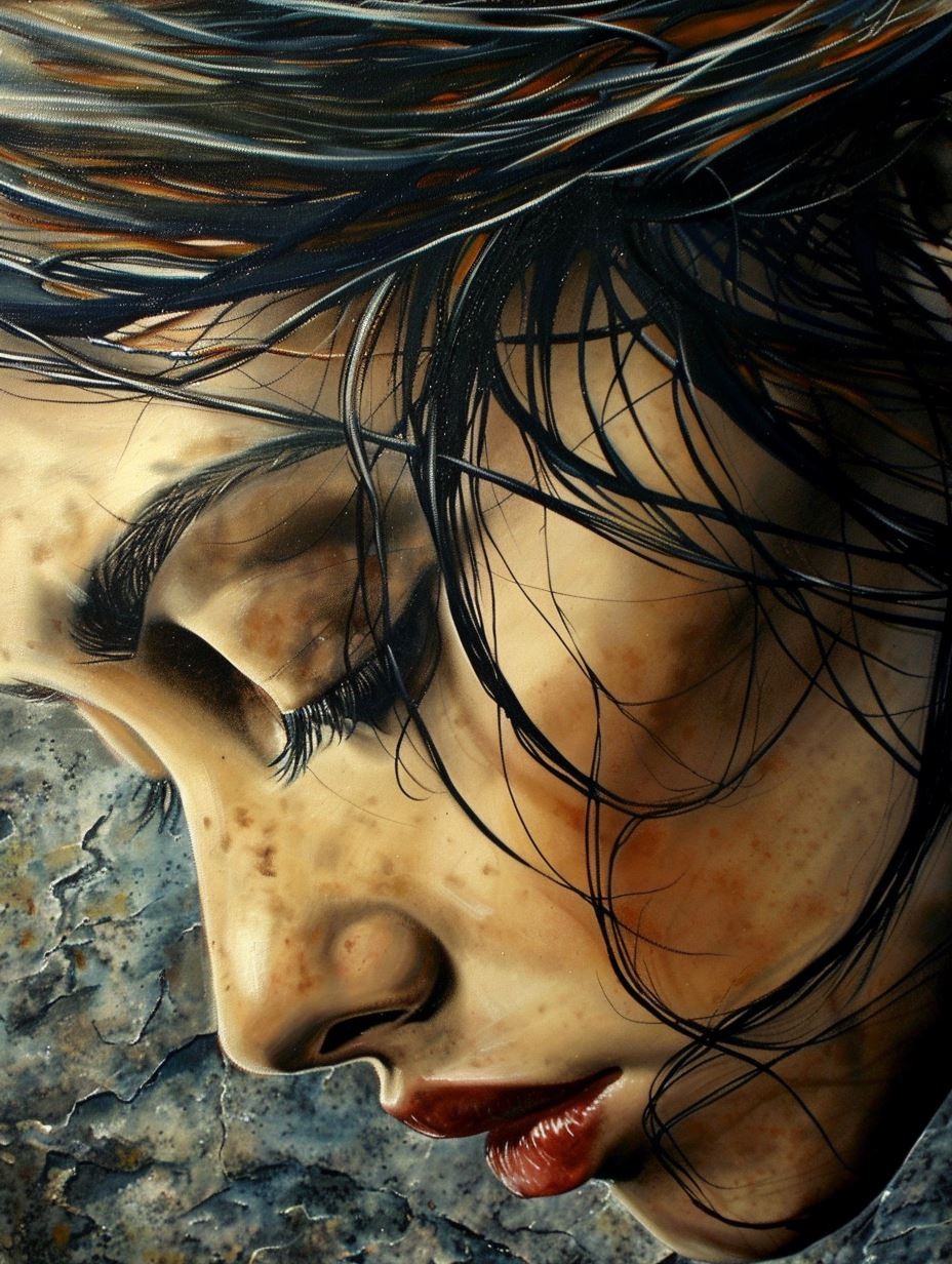 Intense Gaze of Survival - Image 3