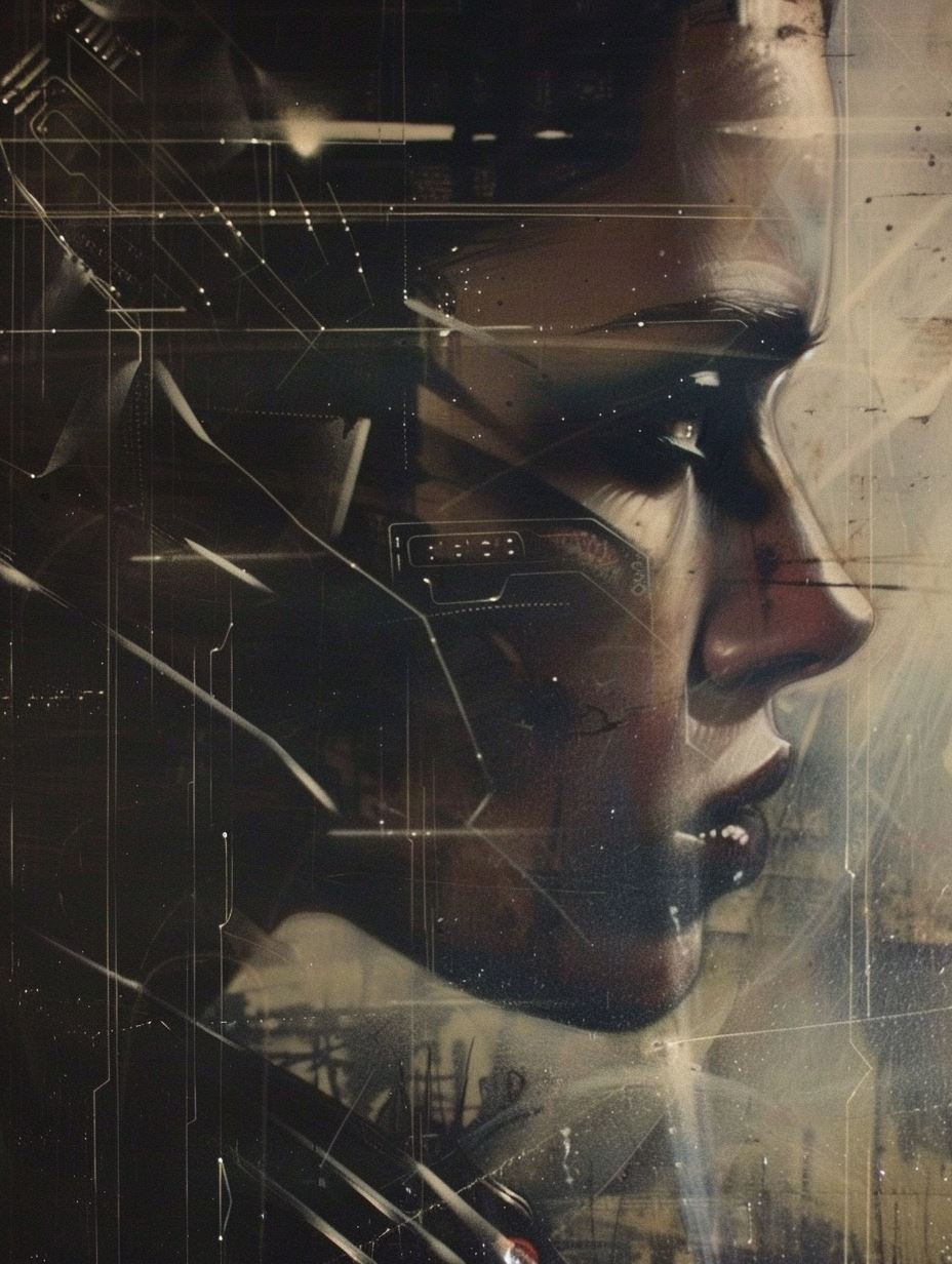 Digital Echoes of a Cybernetic Soul - Image 1