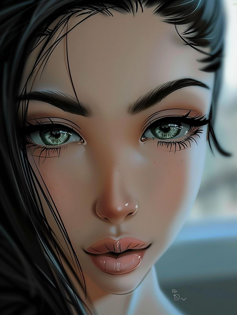 Digital Portraits of Ethereal Beauty - Image 1