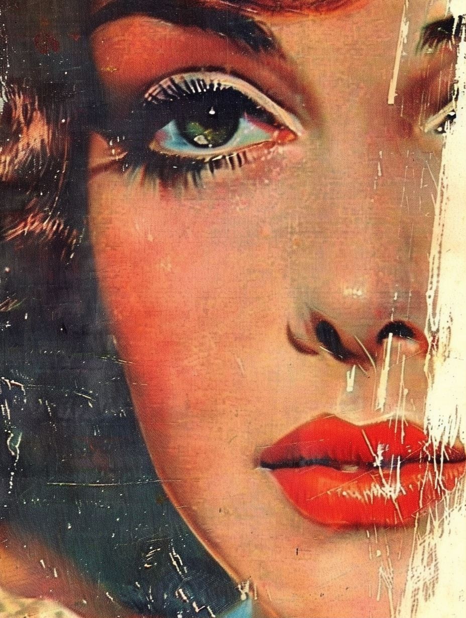 Vintage Glamour Collage - Image 1
