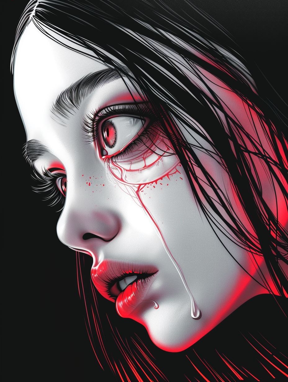Crimson Visage of Dark Desire - Image 4