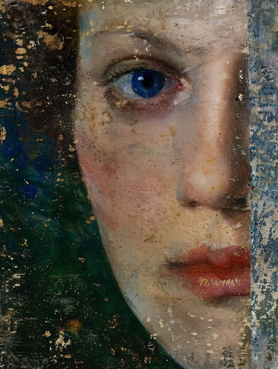 Fragmented Gaze of Textured Oil - Image 2
