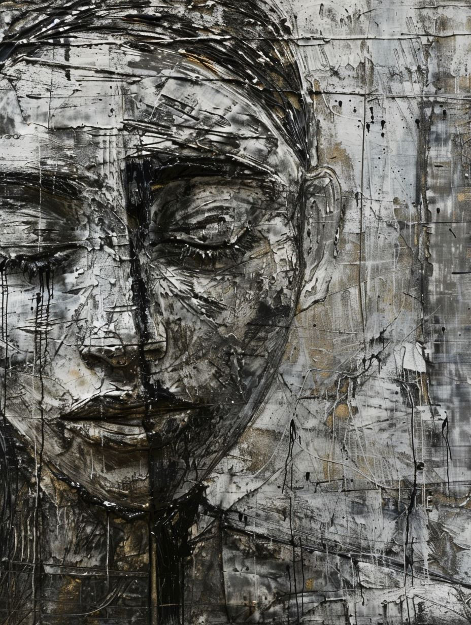 Fragmented Souls in Monochrome - Image 3