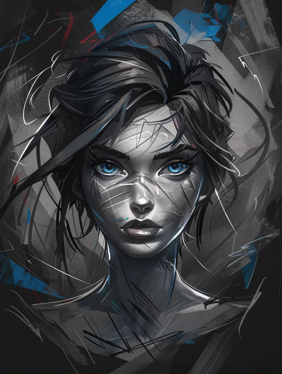 Cybernetic Visions: Digital Portraits of the Future - Image 2
