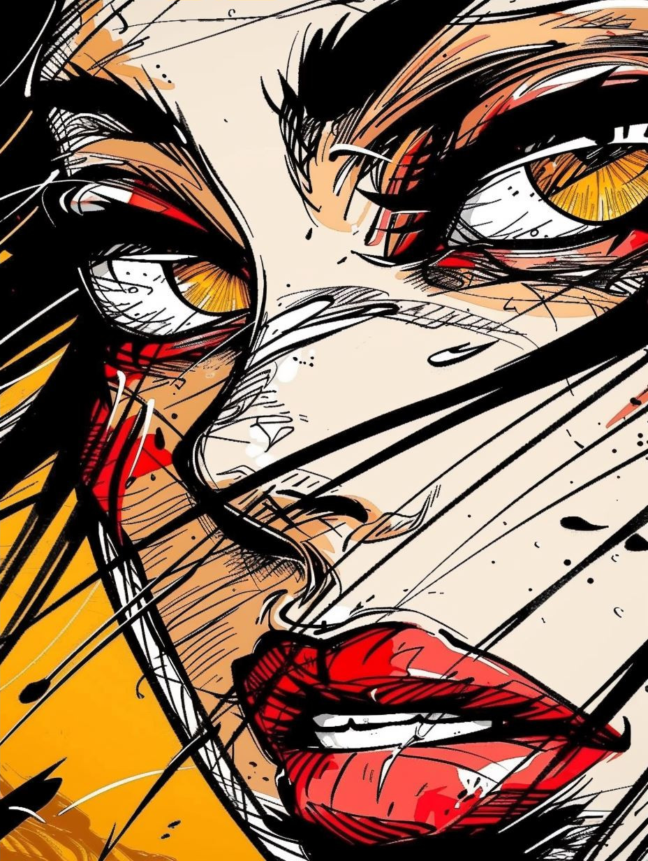 Dynamic Ink Manga Portrait - Image 4