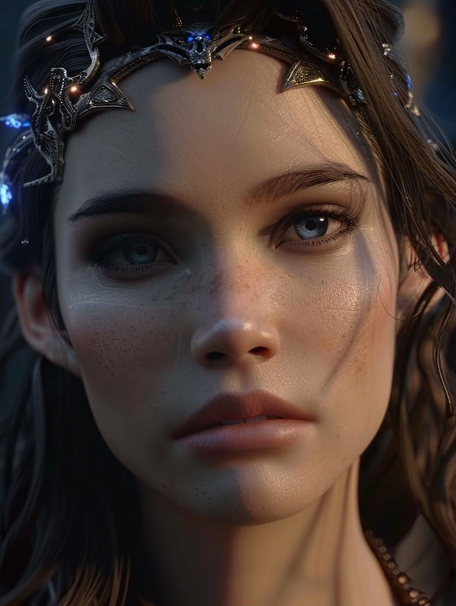 Ethereal Golden Hour Portrait - Image 2
