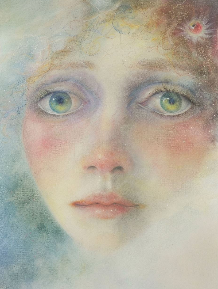 Ethereal Whispers of Dreamy Portraits - Image 3