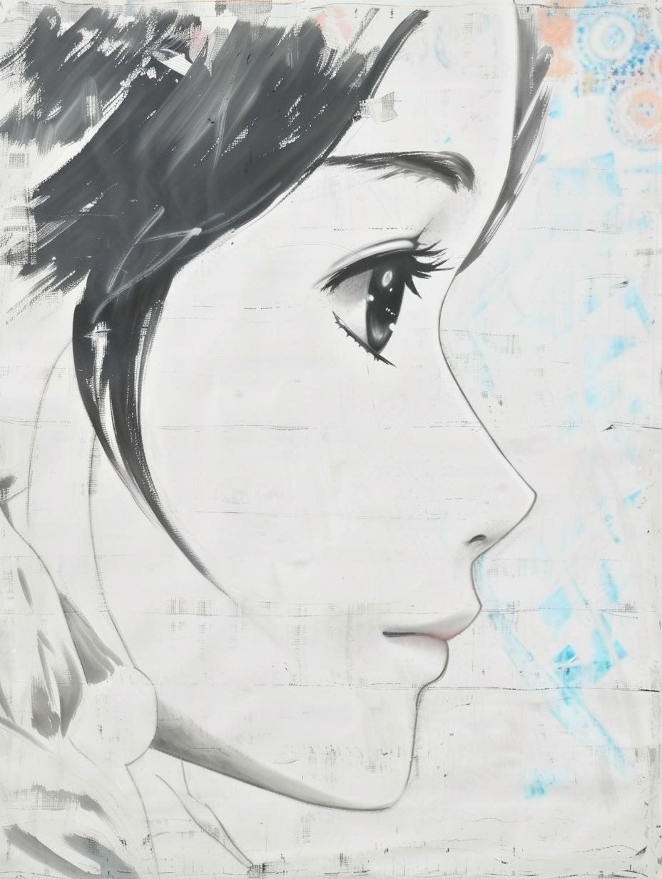 Ethereal Gazes: A Study in Anime Art - Image 4