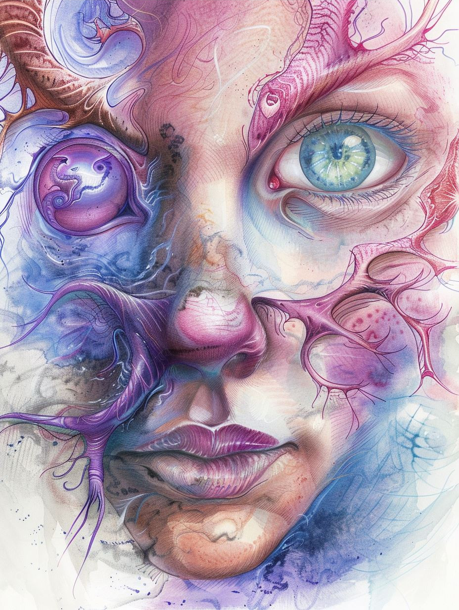 Ethereal Prism Portrait Studies - Image 3