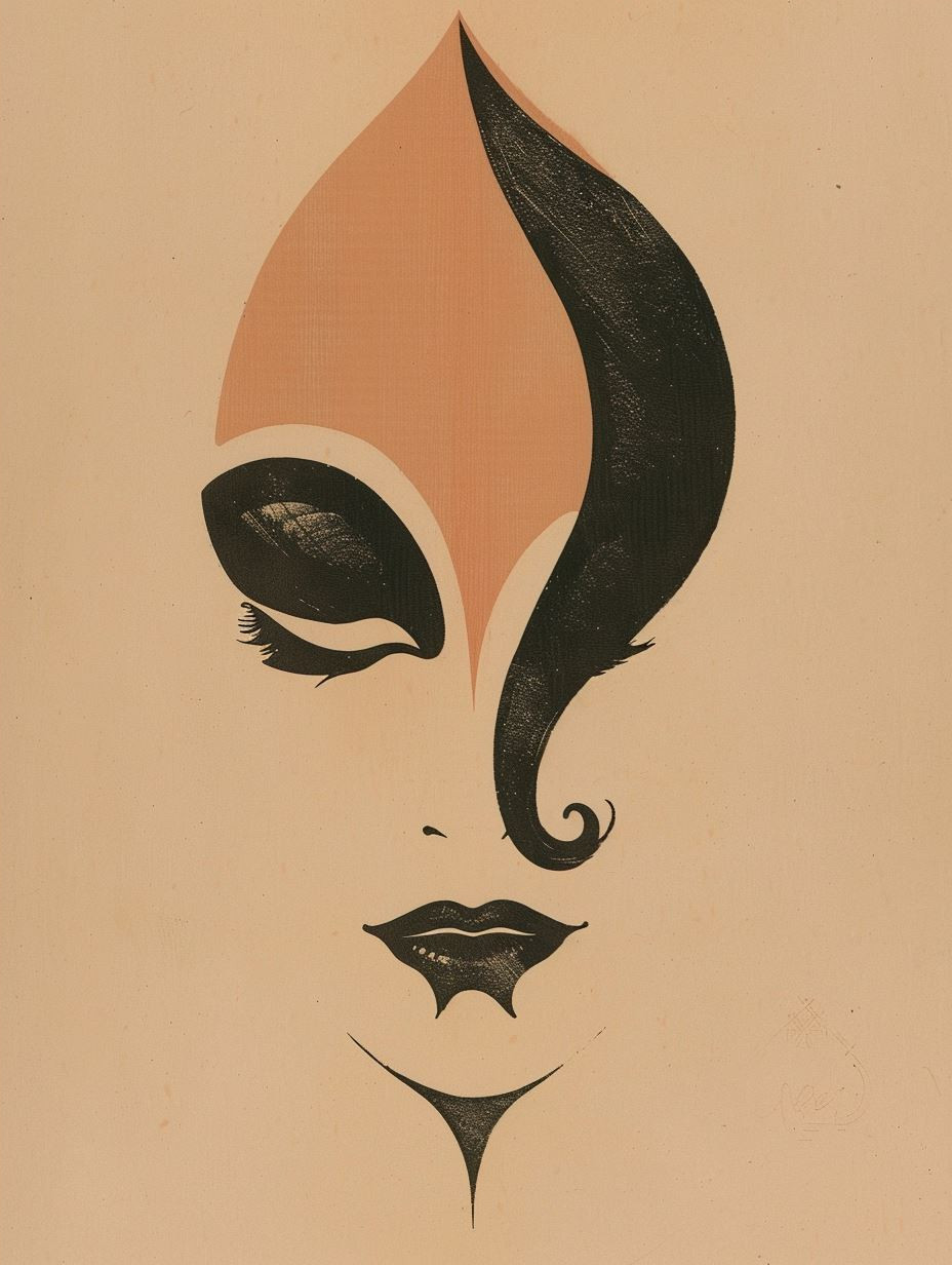 Vintage Glamour Silhouette - Image 4