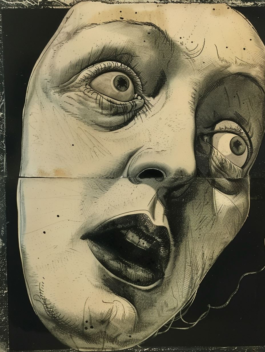 Surrealist Fragmented Portrait Studies - Image 4