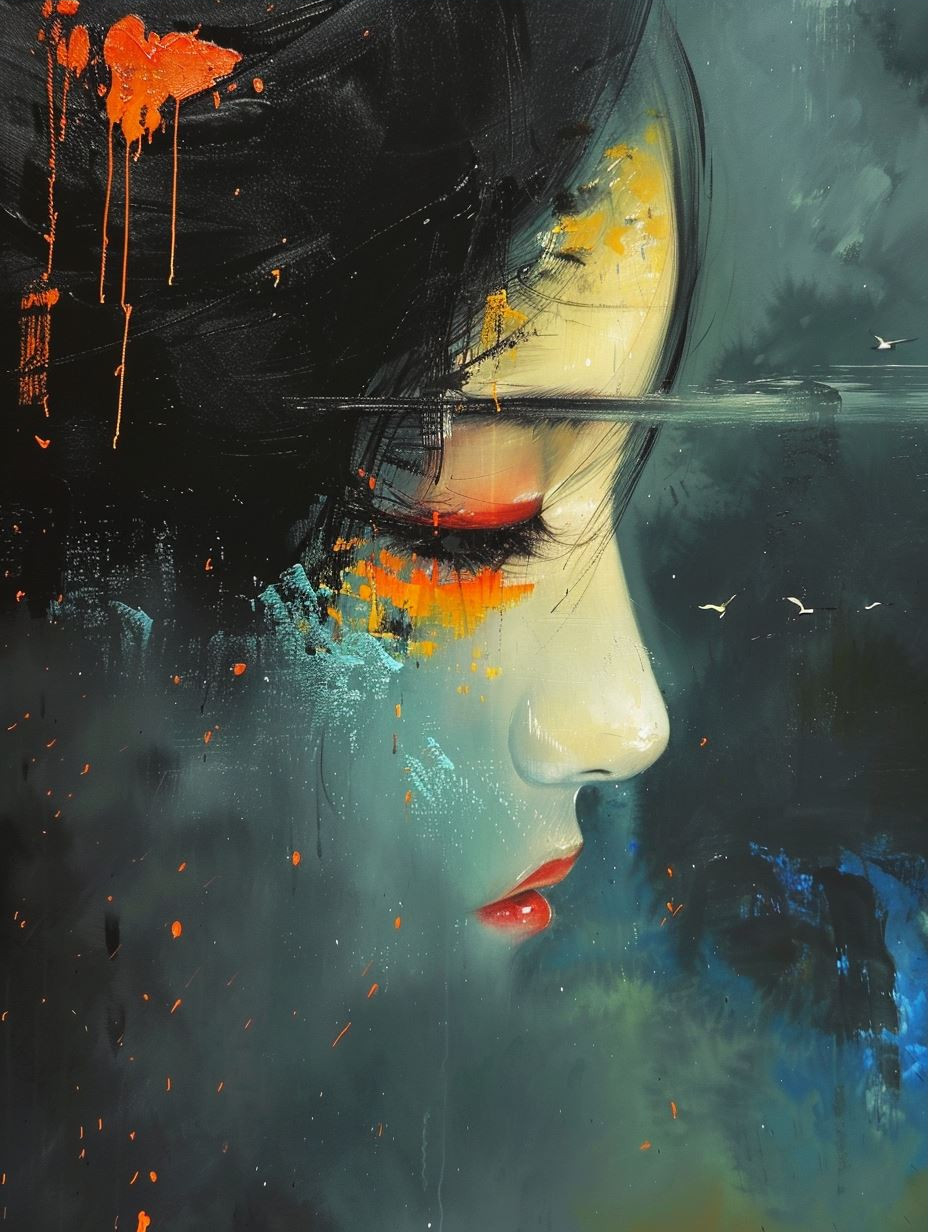 Ethereal Whispers of Silent Portraits - Image 3