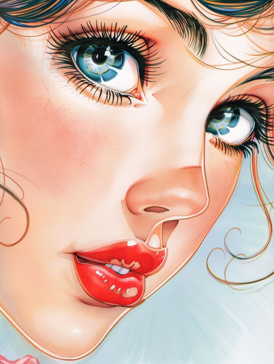 Ethereal Gazes in Digital Art - Image 3