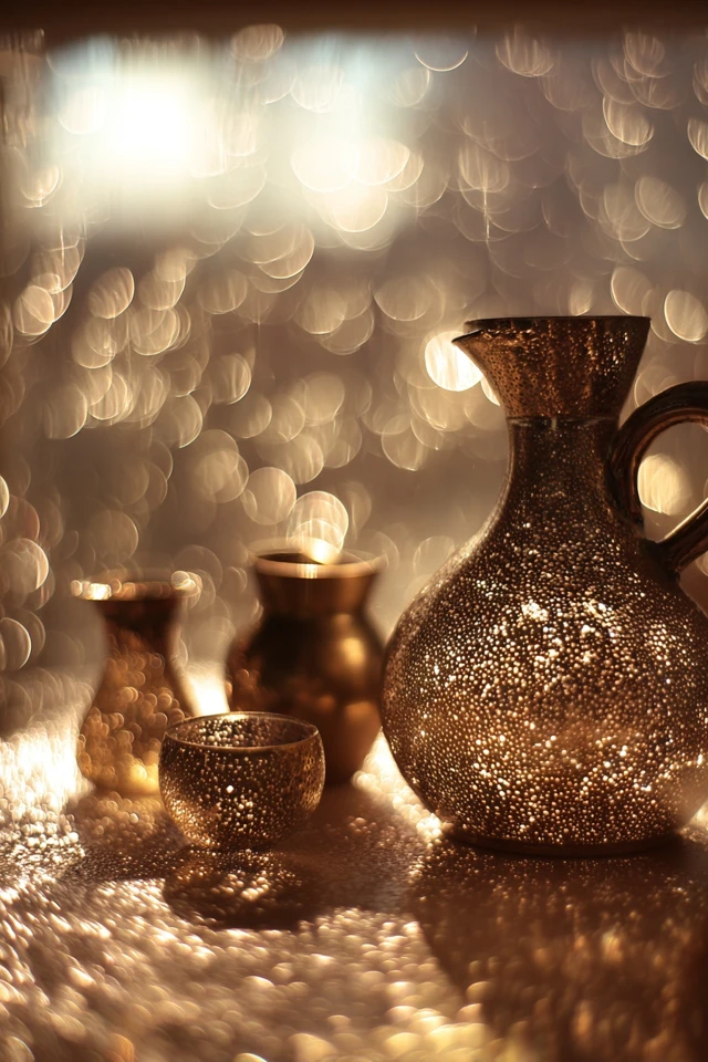 Golden Glimmer Portrait - Image 3