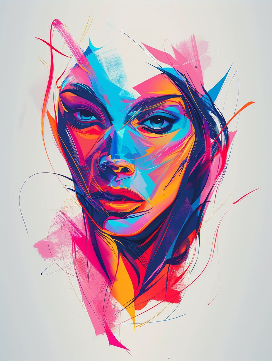 Vibrant Prism Portraits - Image 4