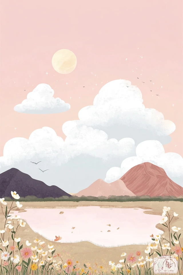 Soft Pastel Aesthetic Art Collection - Image 2