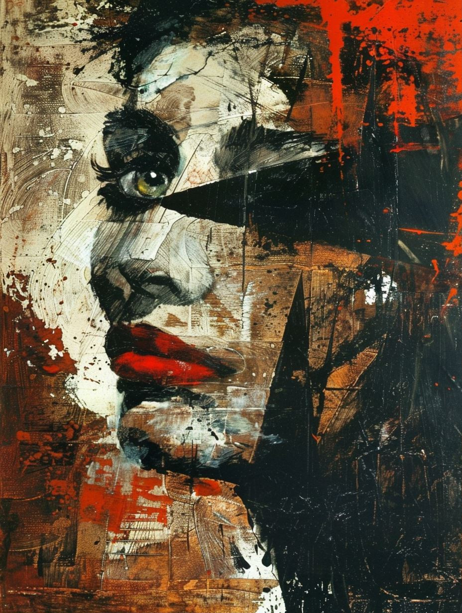 Fragmented Soul in Crimson Chaos - Image 1