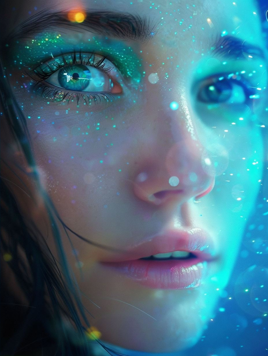 Celestial Glow: Ethereal Portraits - Image 2