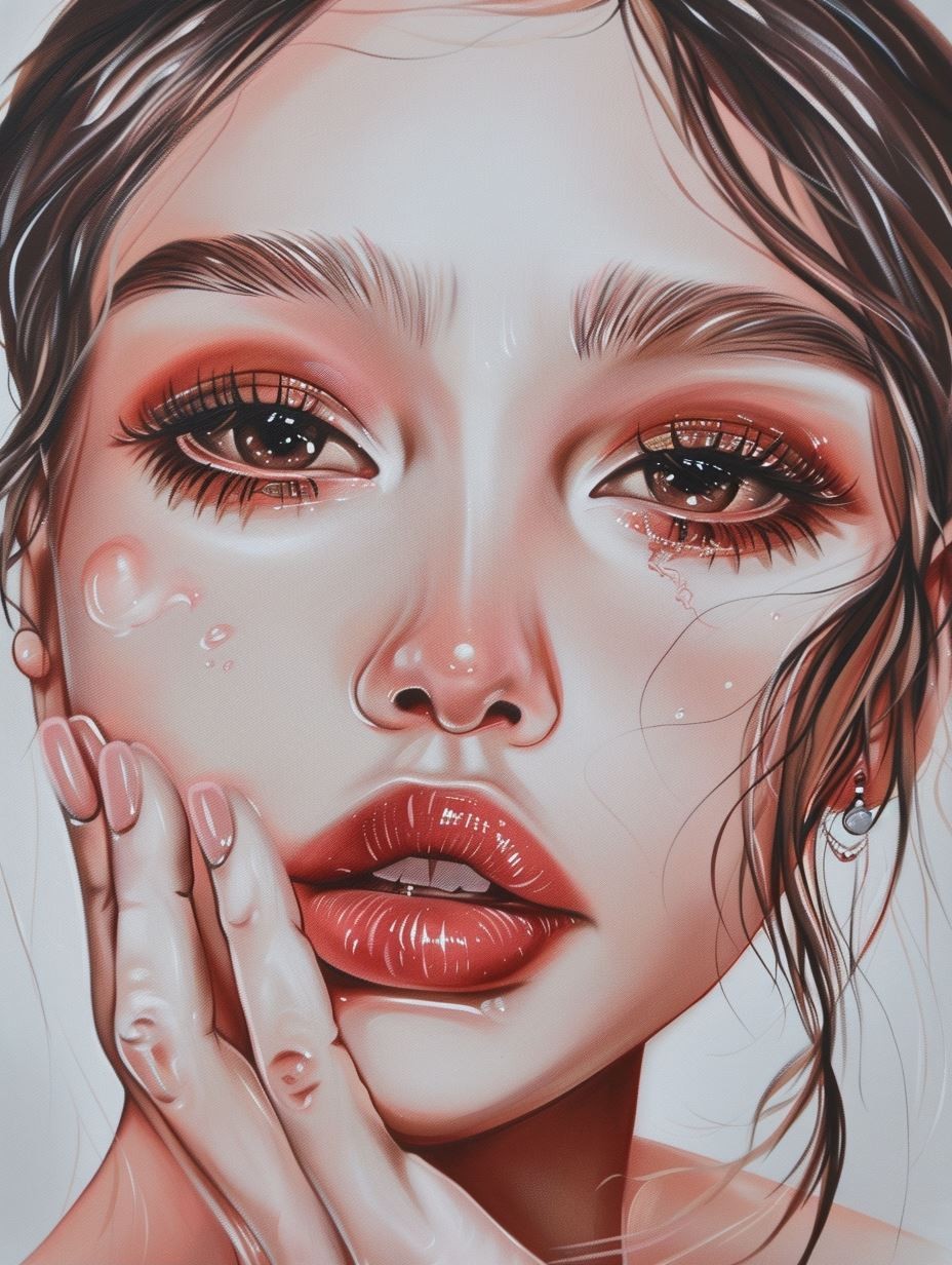 Dewy Ethereal Beauty Portrait