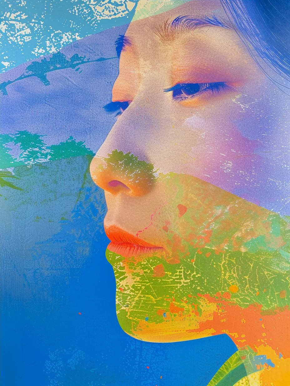 Prismatic Dreams of Ethereal Faces - Image 4