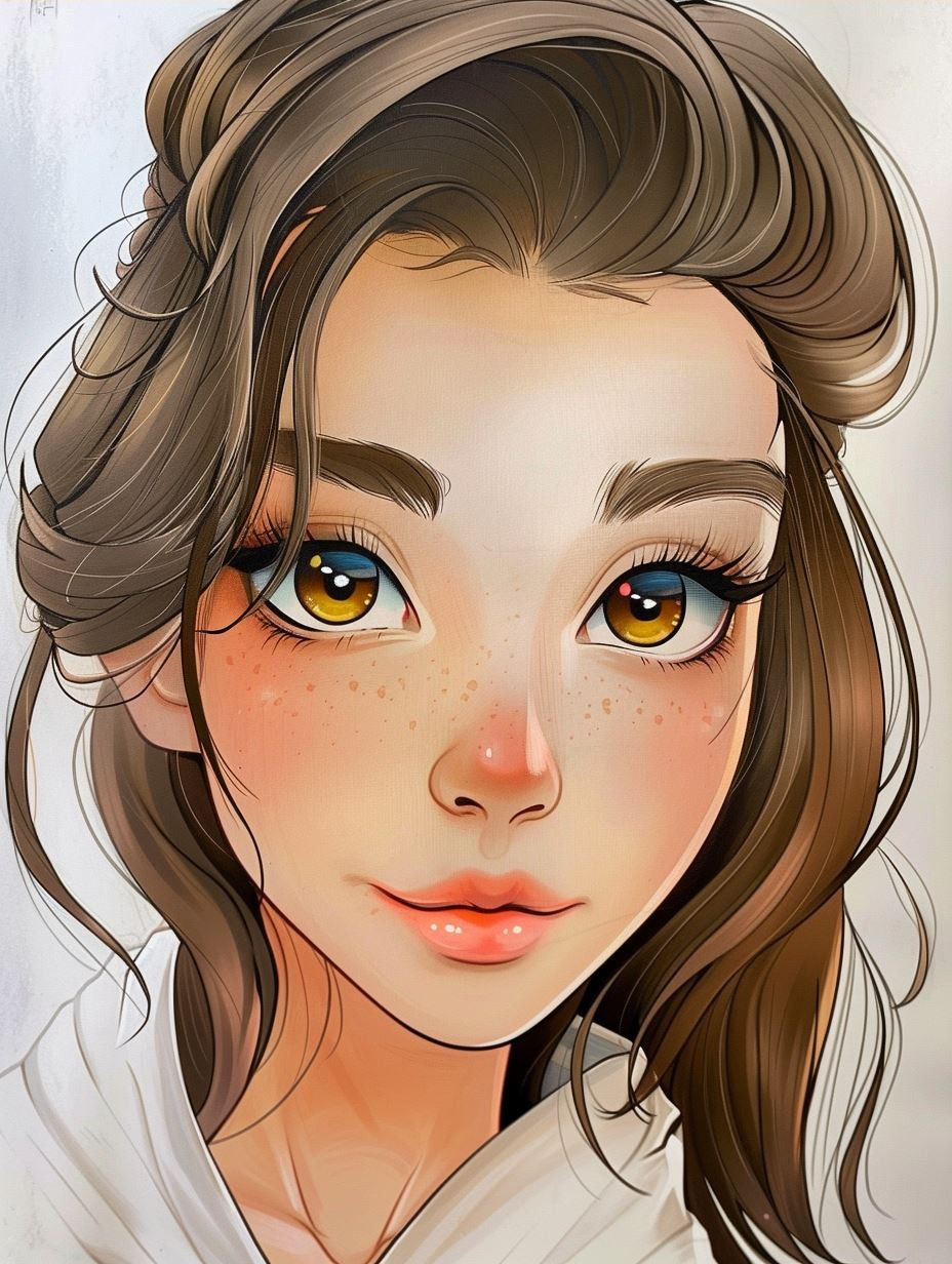 Digital Art Portraits of Ethereal Women - Image 3