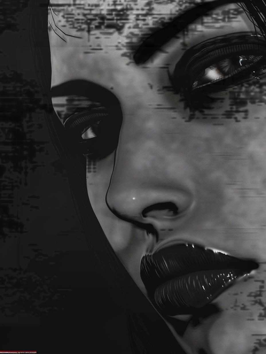 Dark Cinematic Monochrome Portraits - Image 1