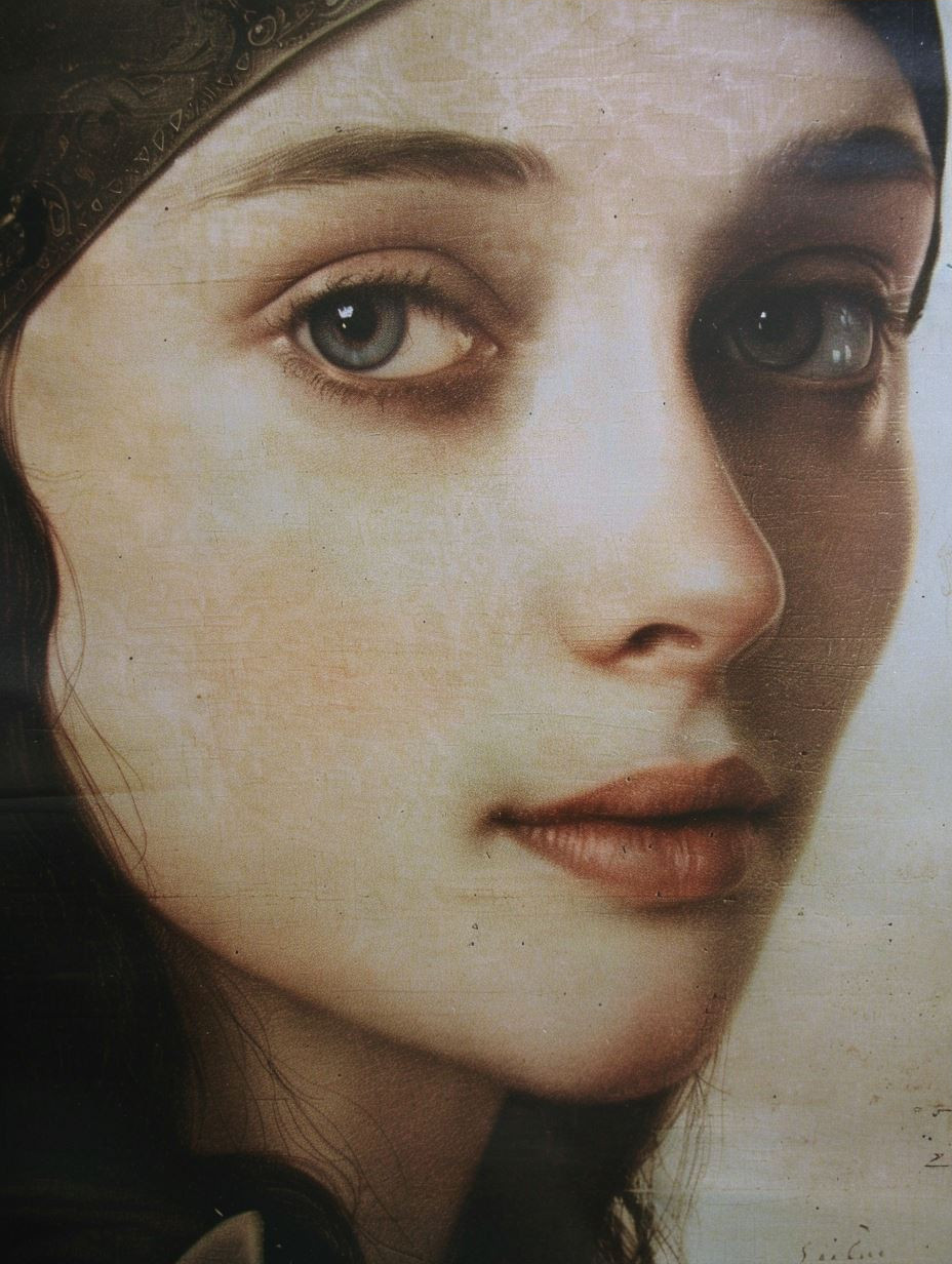 Timeless Gaze of Classical Beauty - Image 3