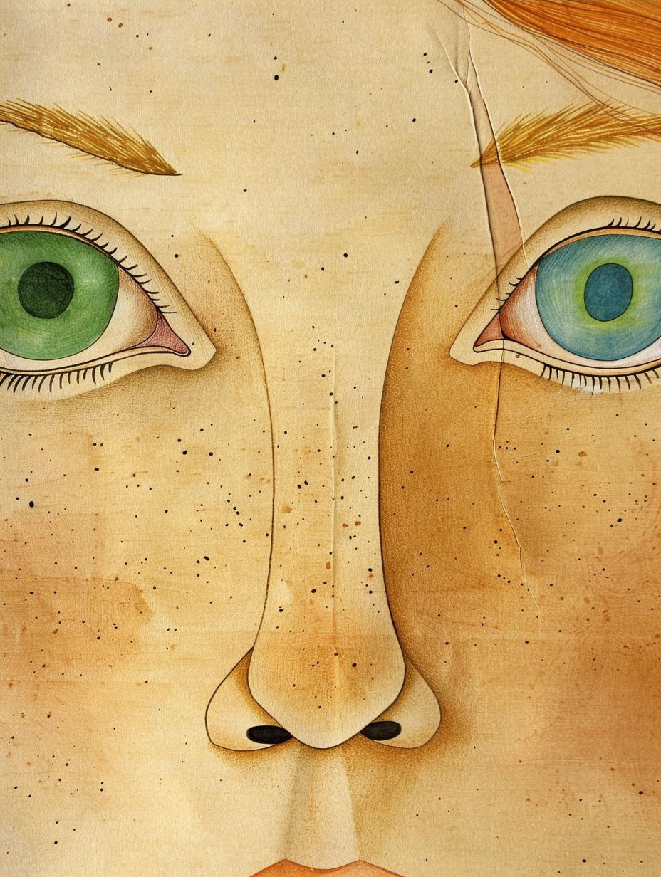 Fragmented Faces of Ethereal Calm - Image 4