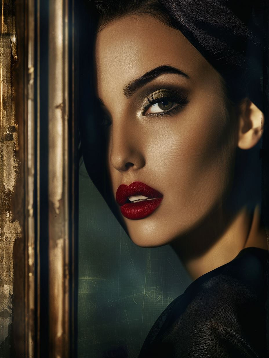 Mysterious Noir Beauty Portraits - Image 1