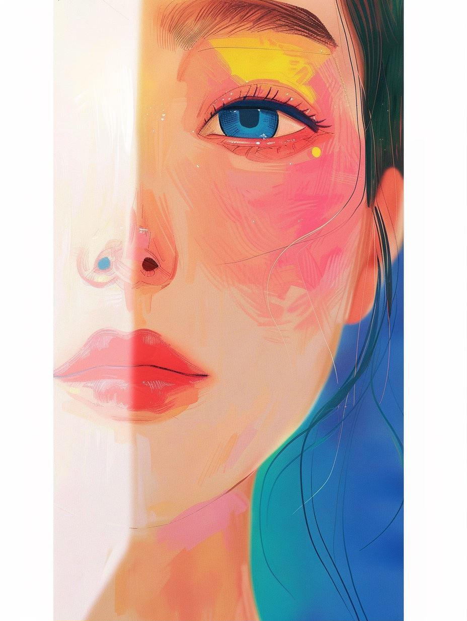 Vibrant Visions of Feminine Beauty - Image 1