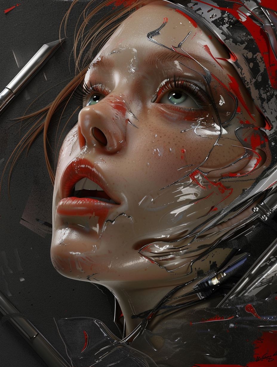 Shattered Porcelain Digital Soul
