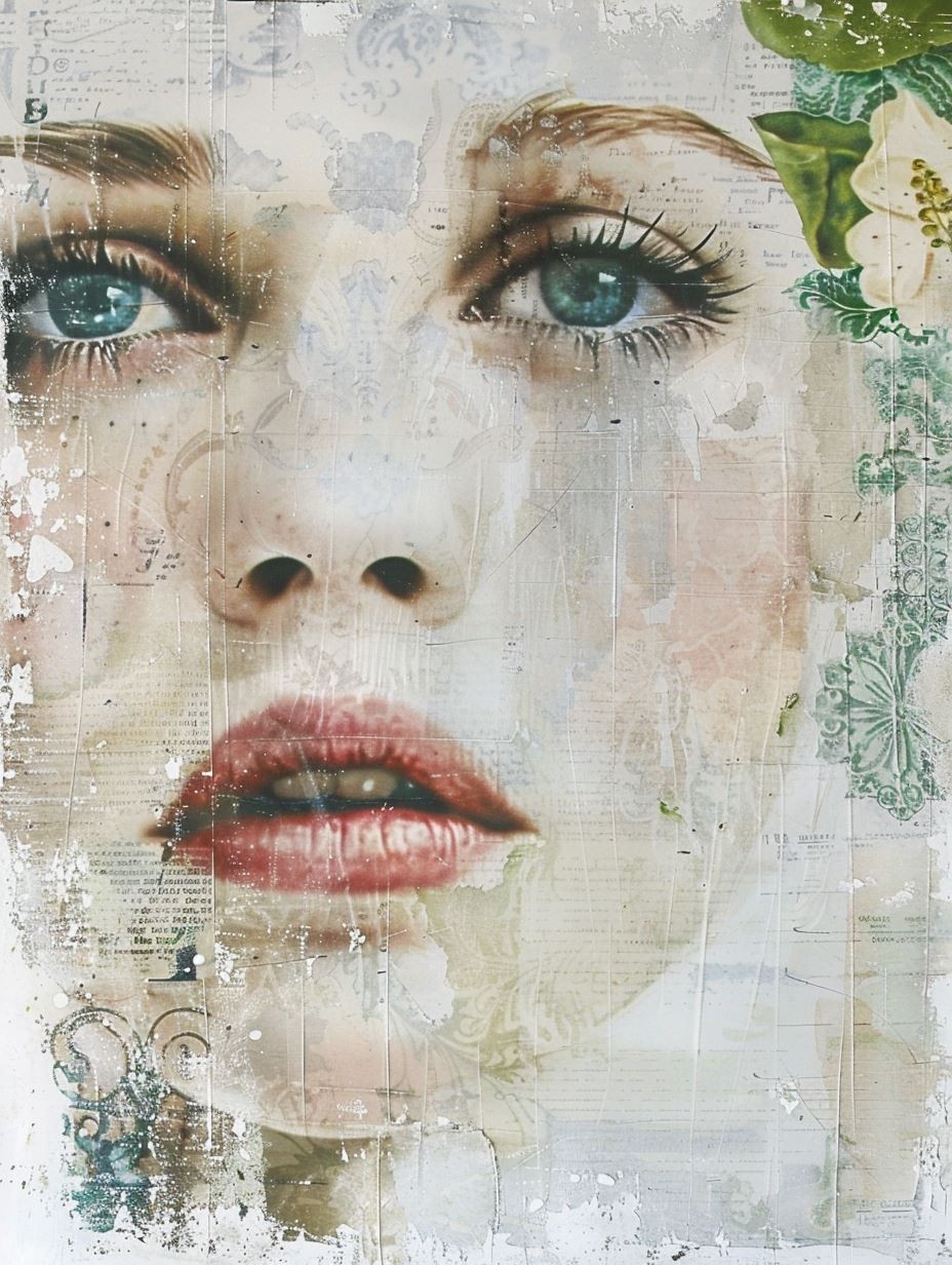 Fragmented Gaze of Ethereal Beauty - Image 3