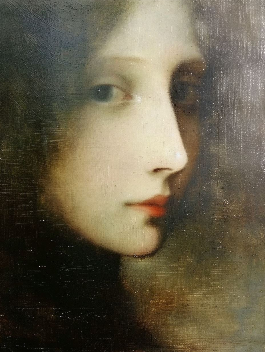 Ethereal Renaissance Shadow Portraits - Image 3