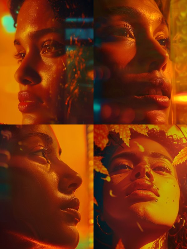 Golden Hour Glow: A Cinematic Portrait