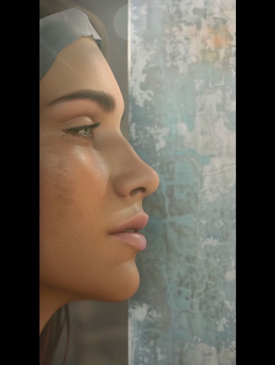 Ethereal Dewy Portrait - Image 1