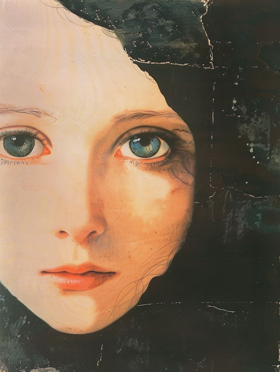 Vintage Ethereal Gaze - Image 3