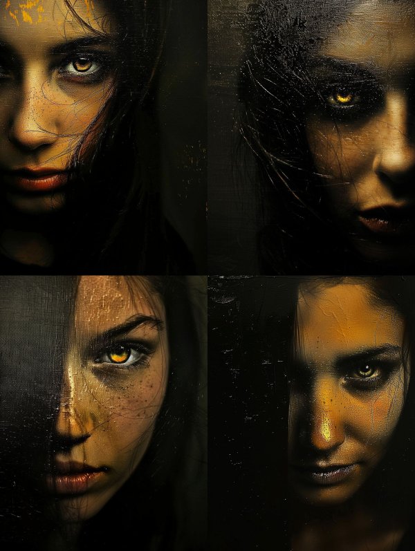 Shadows of the Golden Gaze