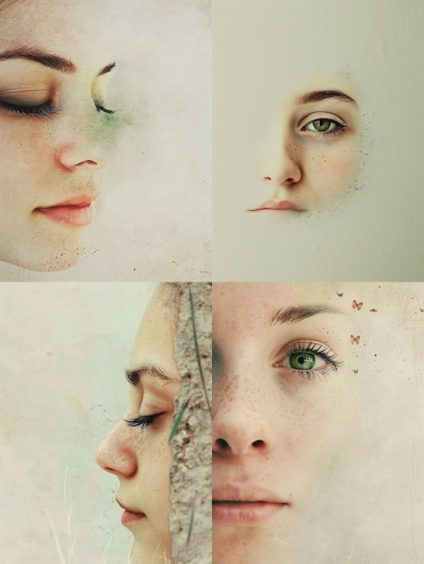 Ethereal Fragments of Natural Beauty