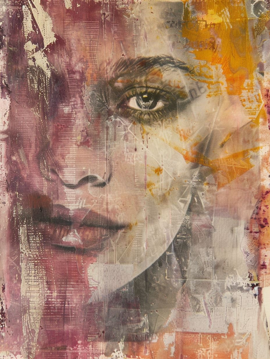 Fragmented Echoes of Feminine Grace - Image 1