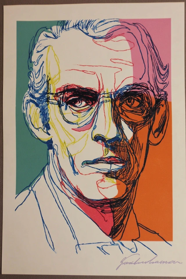 Prismatic Line Portrait - Image 1