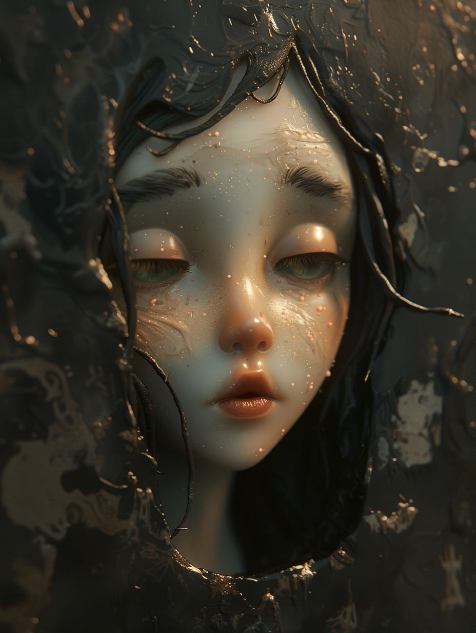 Ethereal Forest Spirit Portrait - Image 4