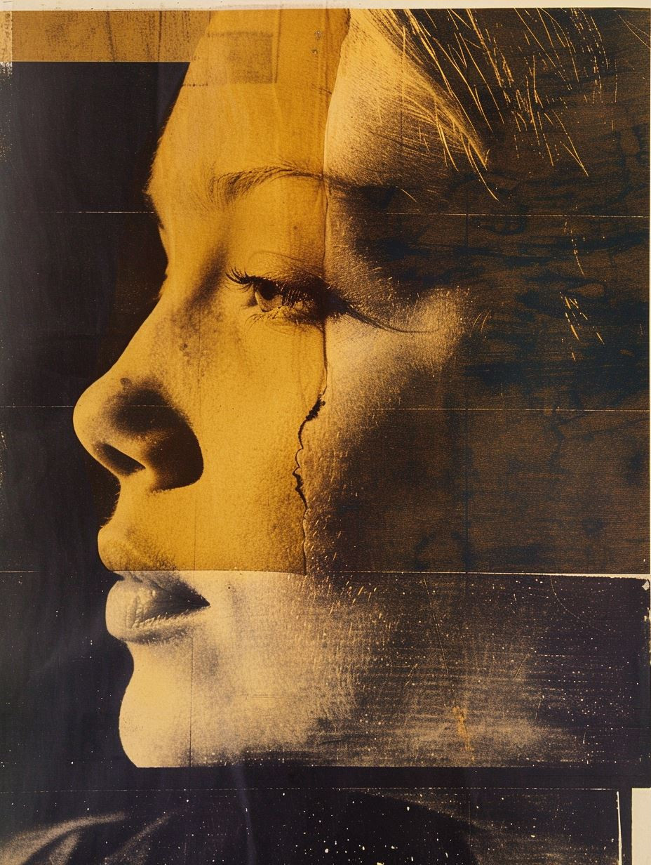 Golden Gritty Cinematic Portrait - Image 3