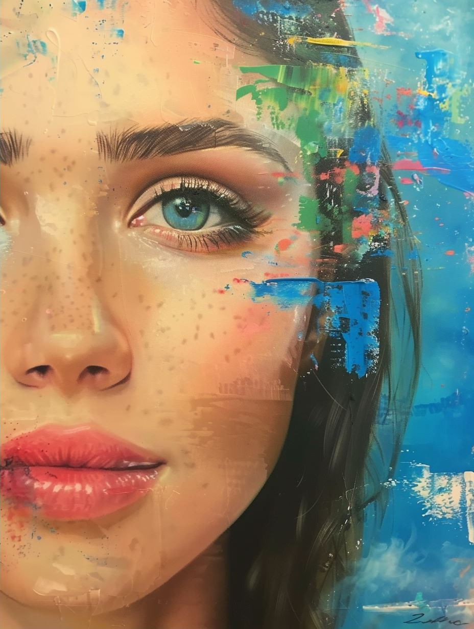 Ethereal Portraits in Mixed Media - Image 2