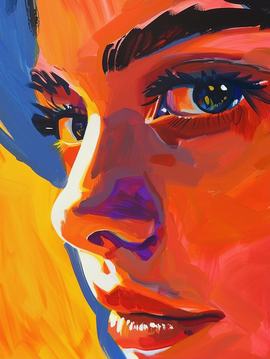 Vibrant Visions of Feminine Gaze - Image 1
