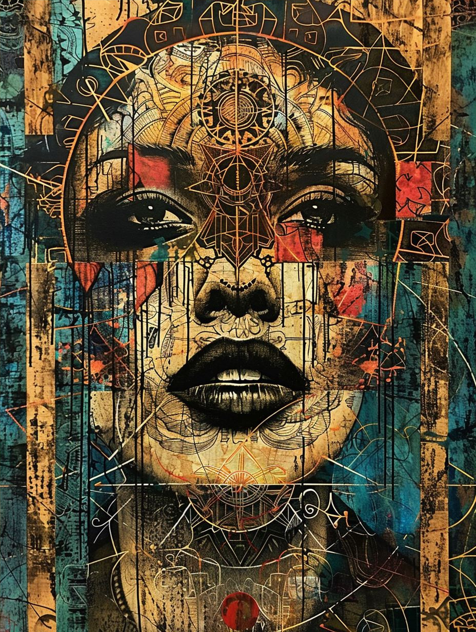 Mystic Ethereal Tribal Portraits - Image 4