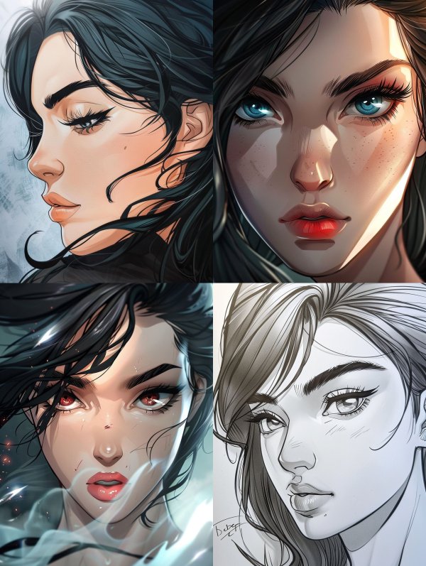Four Visions of Digital Beauty