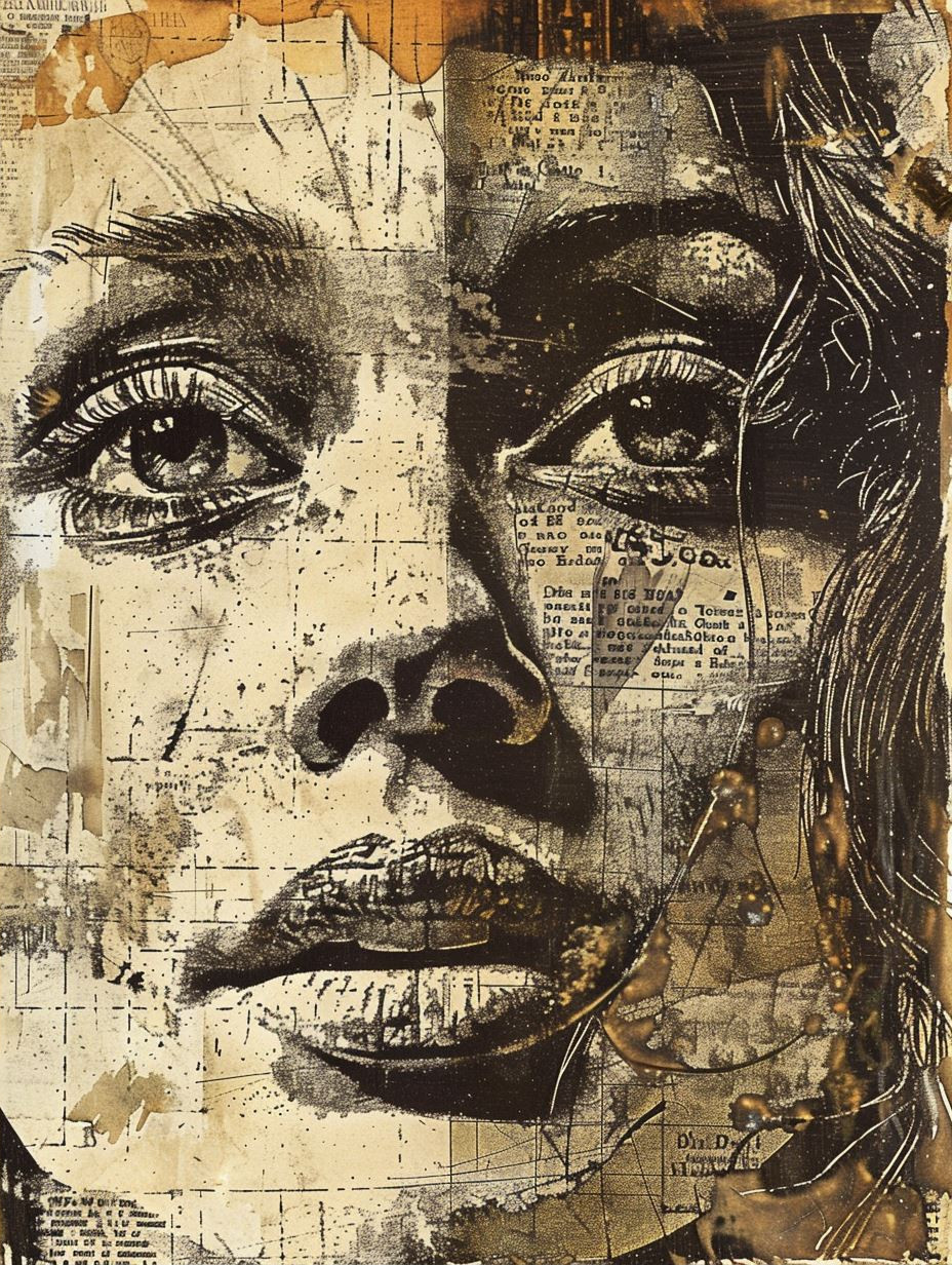 Gritty Urban Portrait Distortion - Image 2
