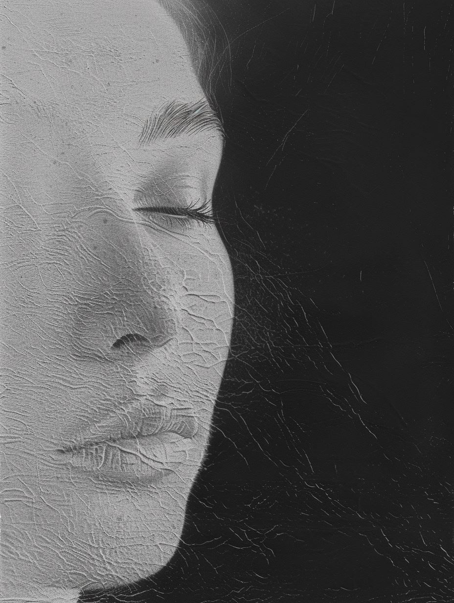 Ethereal Gaze Through Dandelion Silk - Image 4