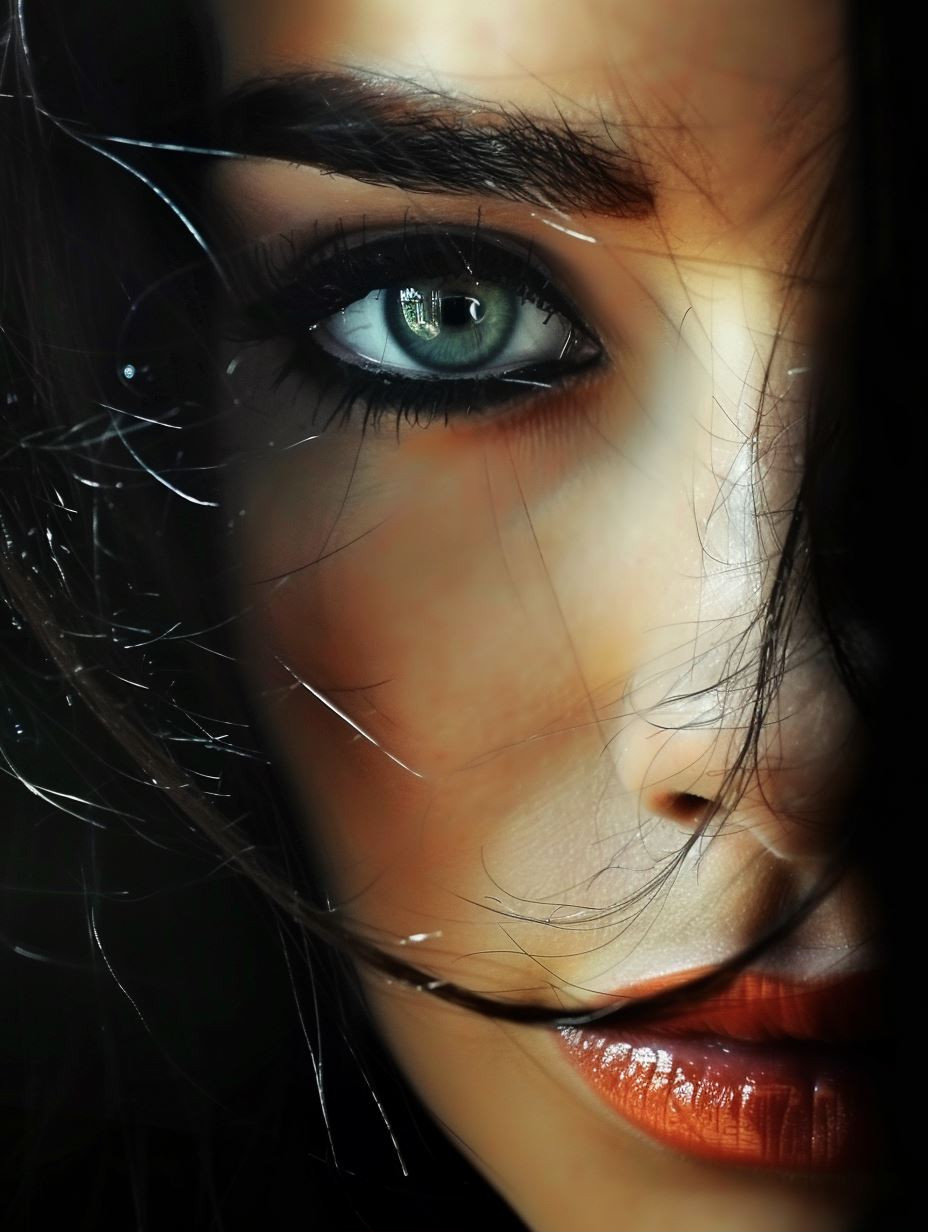 Intimate Gaze Cinematic Portraits - Image 1