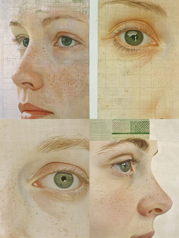 Ethereal Study of Human Gaze